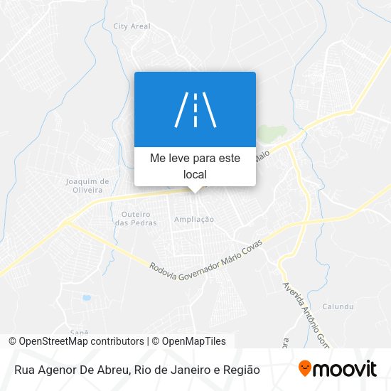 Rua Agenor De Abreu mapa