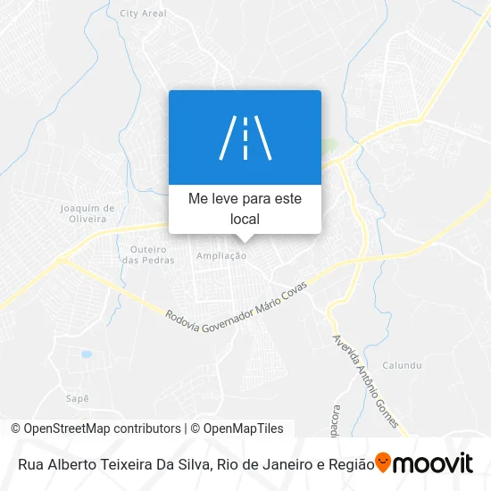Rua Alberto Teixeira Da Silva mapa