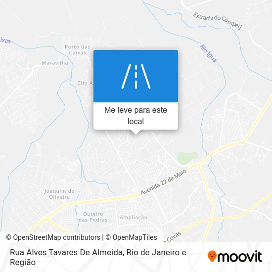 Rua Alves Tavares De Almeida mapa