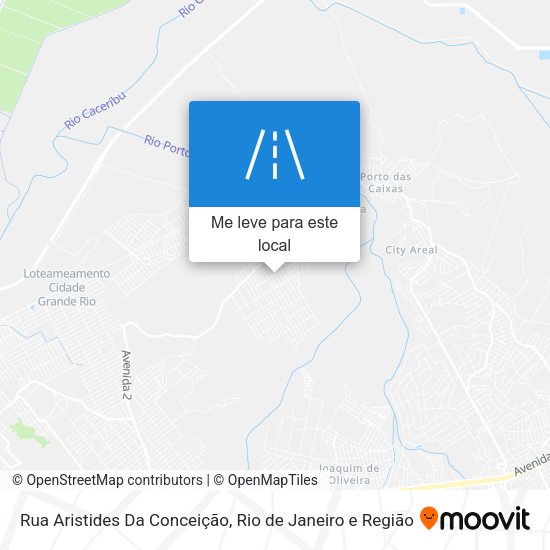 Rua Aristides Da Conceição mapa