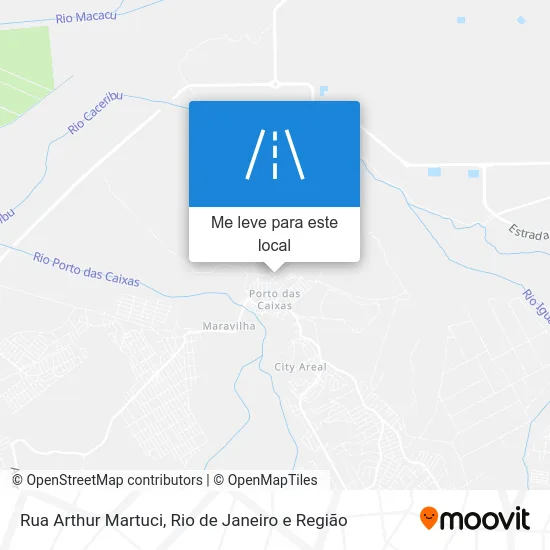 Rua Arthur Martuci mapa
