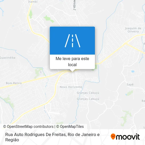 Rua Auto Rodrigues De Freitas mapa