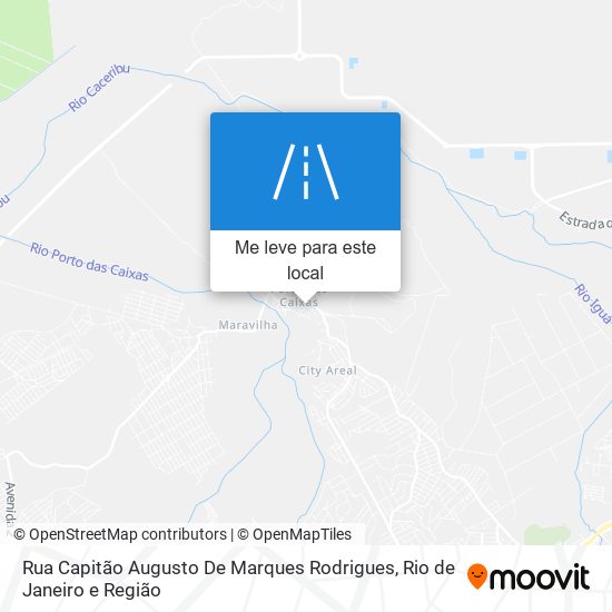 Rua Capitão Augusto De Marques Rodrigues mapa