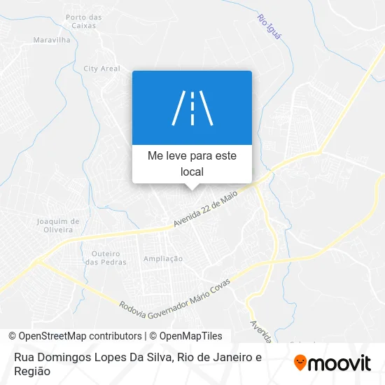 Rua Domingos Lopes Da Silva mapa