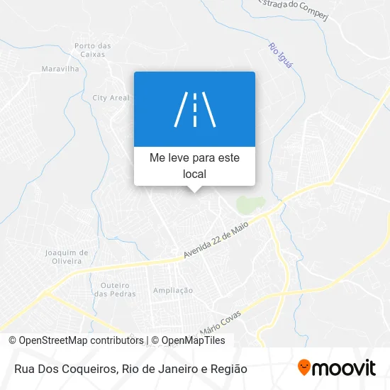 Rua Dos Coqueiros mapa