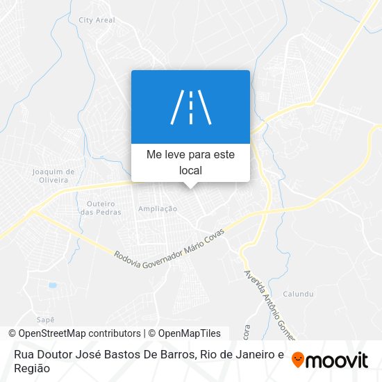 Rua Doutor José Bastos De Barros mapa