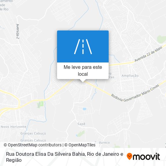 Rua Doutora Elisa Da Silveira Bahia mapa