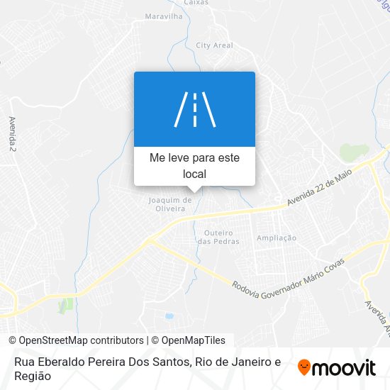 Rua Eberaldo Pereira Dos Santos mapa