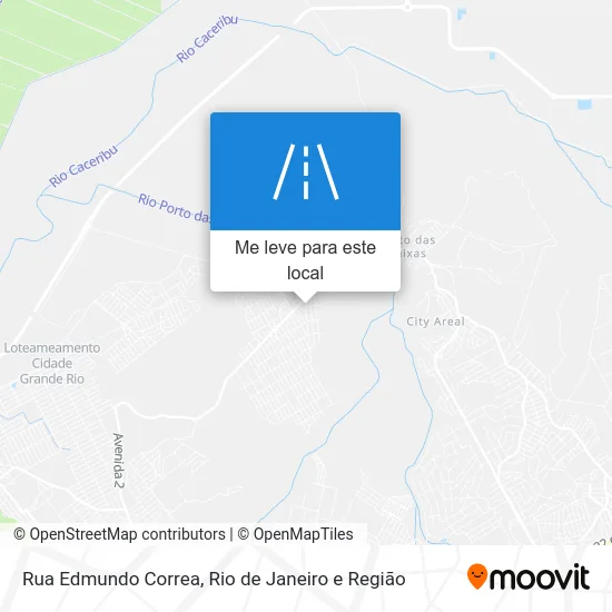 Rua Edmundo Correa mapa