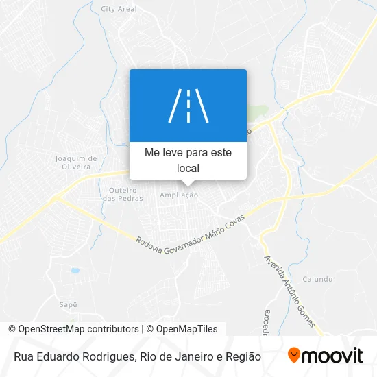 Rua Eduardo Rodrigues mapa
