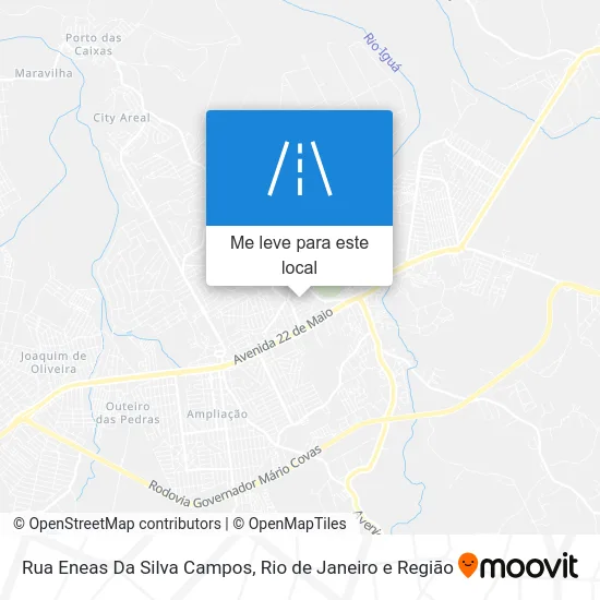 Rua Eneas Da Silva Campos mapa