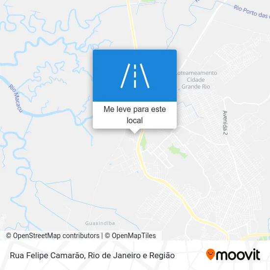 Rua Felipe Camarão mapa