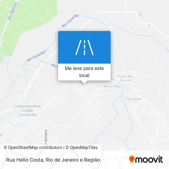 Rua Helio Costa mapa