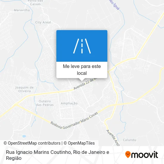 Rua Ignacio Marins Coutinho mapa