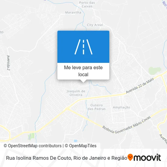 Rua Isolina Ramos De Couto mapa