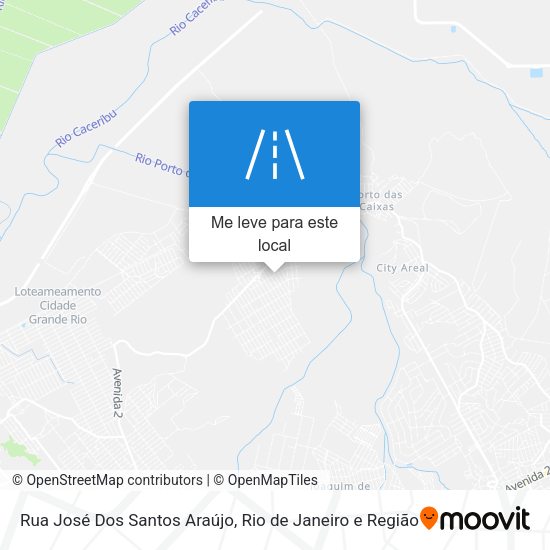 Rua José Dos Santos Araújo mapa