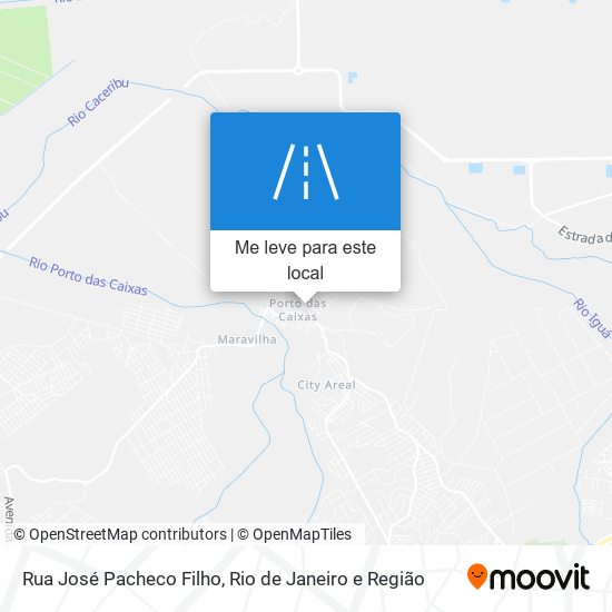 Rua José Pacheco Filho mapa