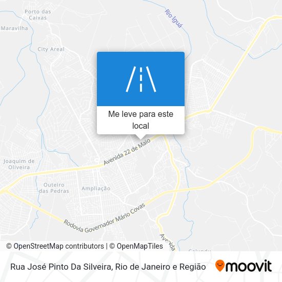 Rua José Pinto Da Silveira mapa