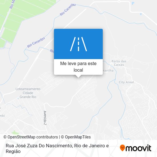 Rua José Zuza Do Nascimento mapa