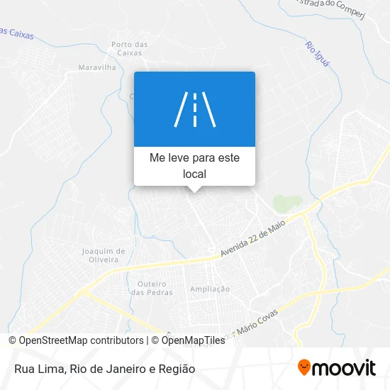 Rua Lima mapa