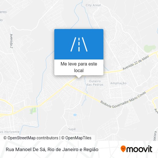 Rua Manoel De Sá mapa