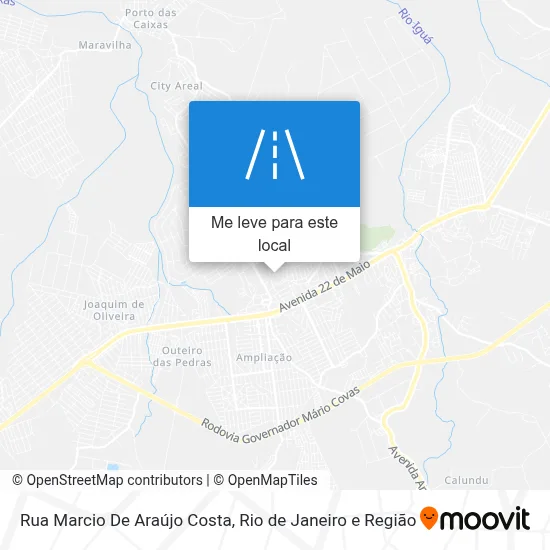 Rua Marcio De Araújo Costa mapa