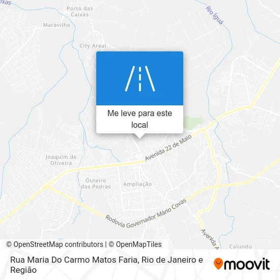 Rua Maria Do Carmo Matos Faria mapa