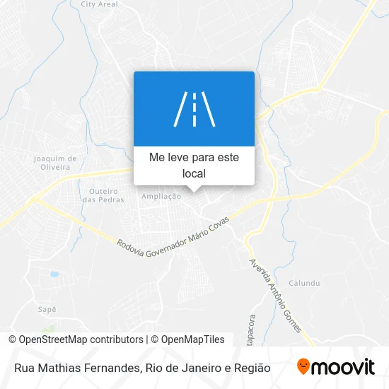 Rua Mathias Fernandes mapa