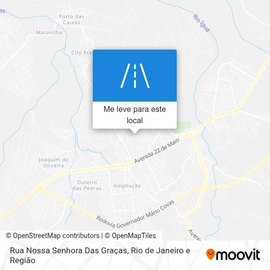 Rua Nossa Senhora Das Graças mapa