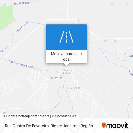 Rua Quatro De Fevereiro mapa