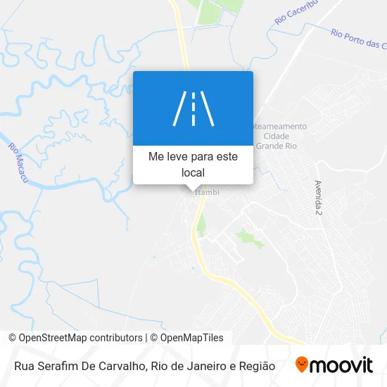 Rua Serafim De Carvalho mapa