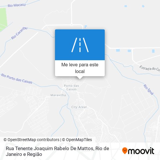 Rua Tenente Joaquim Rabelo De Mattos mapa