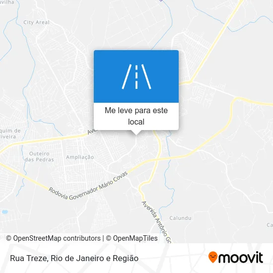 Rua Treze mapa