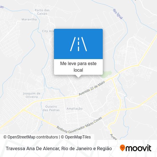Travessa Ana De Alencar mapa