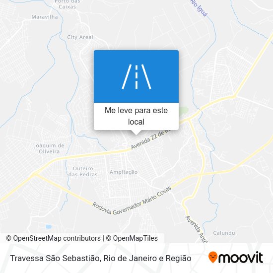 Travessa São Sebastião mapa