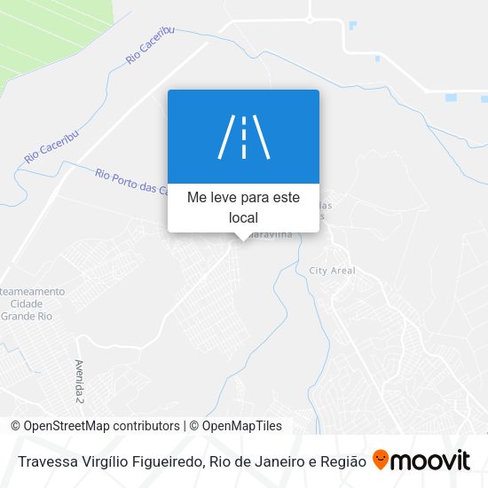 Travessa Virgílio Figueiredo mapa