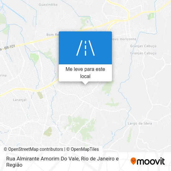 Rua Almirante Amorim Do Vale mapa
