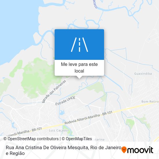 Rua Ana Cristina De Oliveira Mesquita mapa