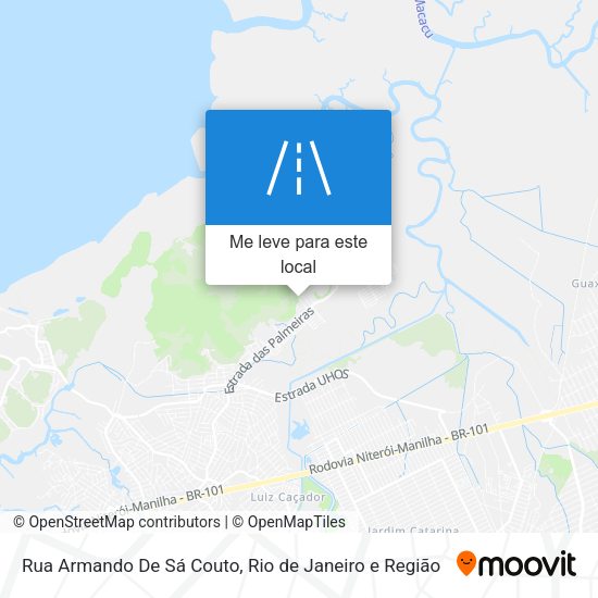 Rua Armando De Sá Couto mapa