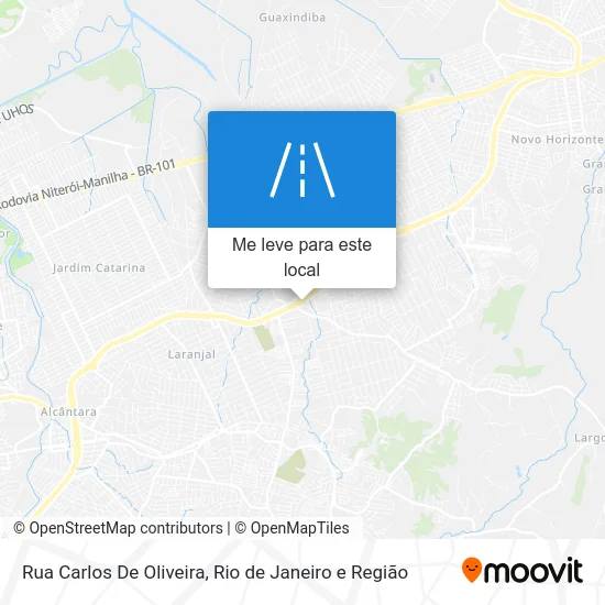 Rua Carlos De Oliveira mapa
