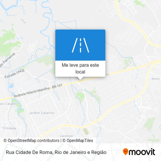 Rua Cidade De Roma mapa