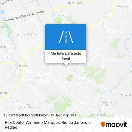 Rua Doutor Armando Marques mapa