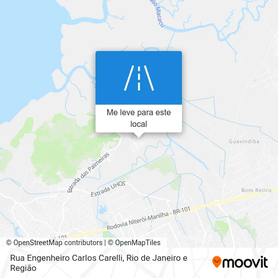 Rua Engenheiro Carlos Carelli mapa