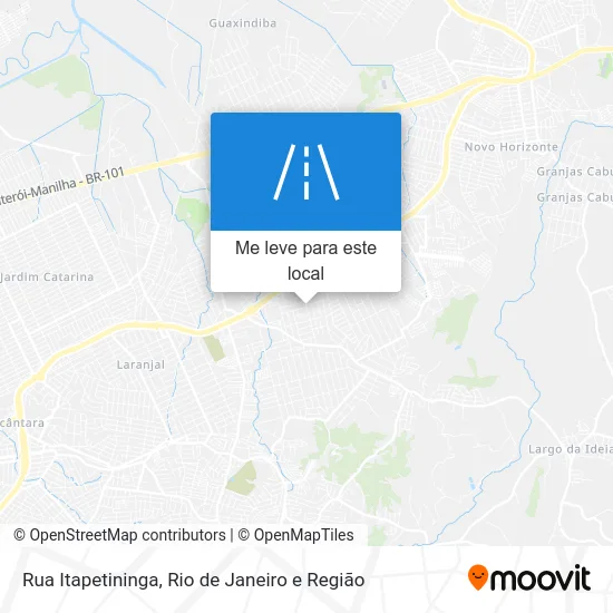 Rua Itapetininga mapa
