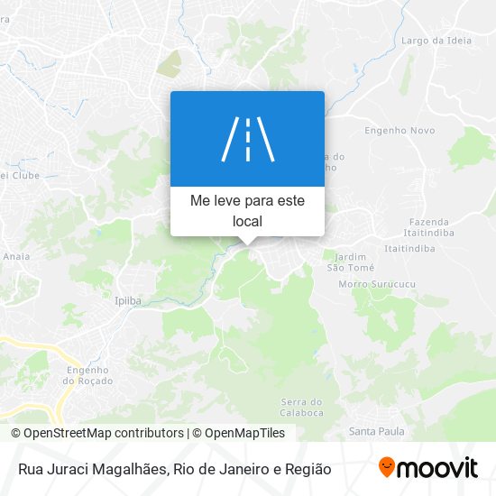 Rua Juraci Magalhães mapa