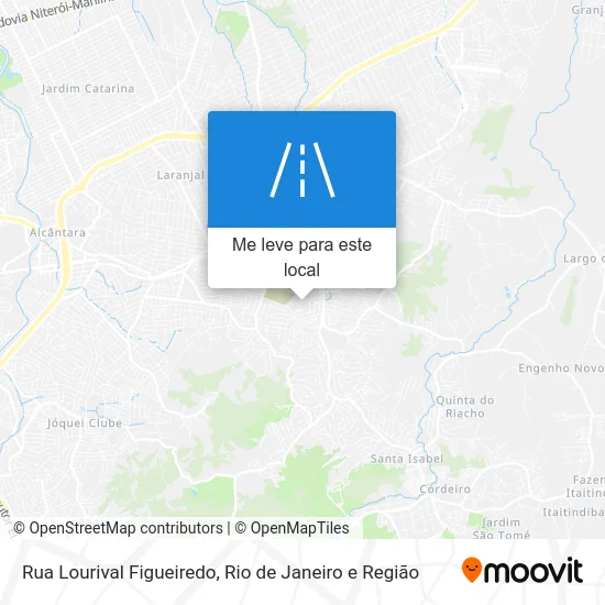 Rua Lourival Figueiredo mapa