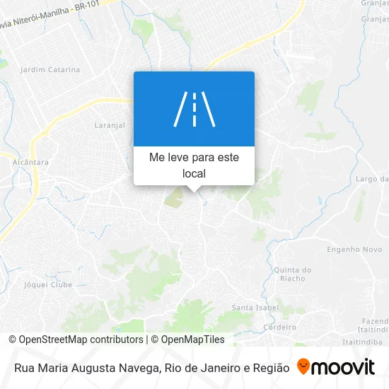 Rua Maria Augusta Navega mapa