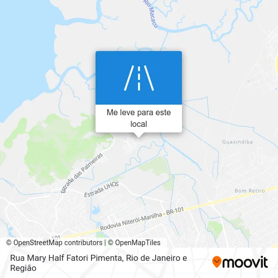 Rua Mary Half Fatori Pimenta mapa