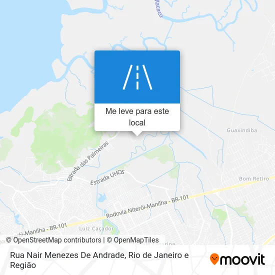 Rua Nair Menezes De Andrade mapa