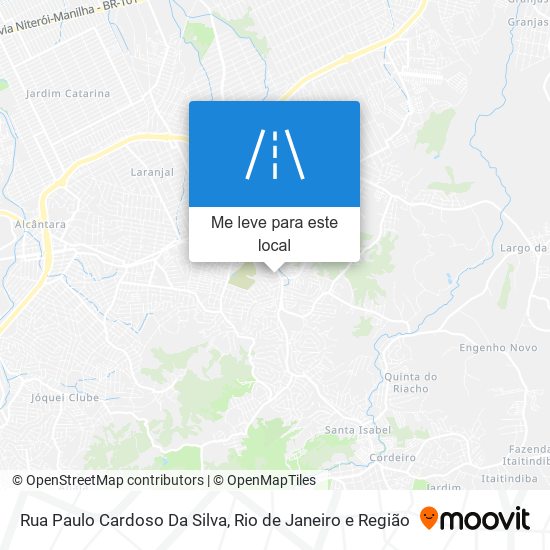 Rua Paulo Cardoso Da Silva mapa